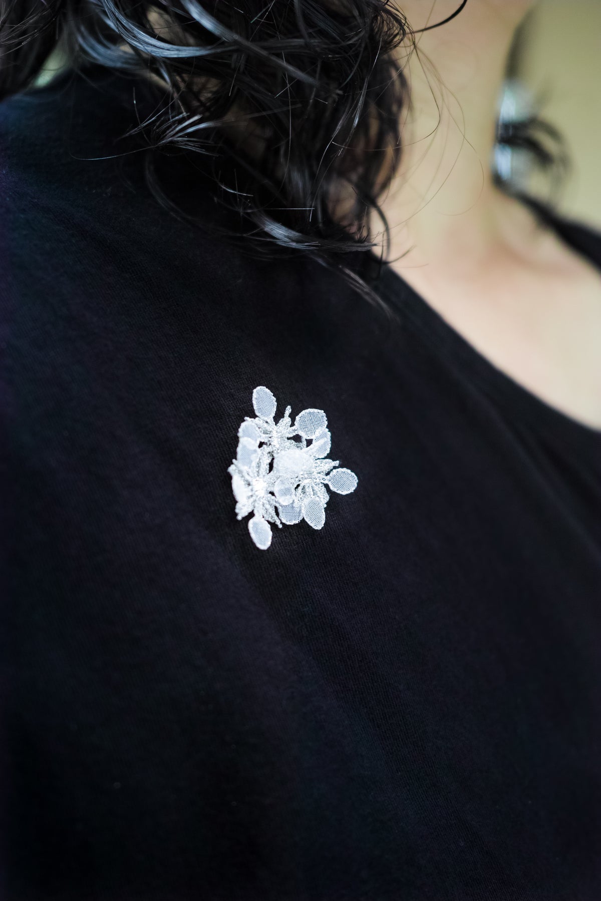 KUMOMAGUSA mini brooch