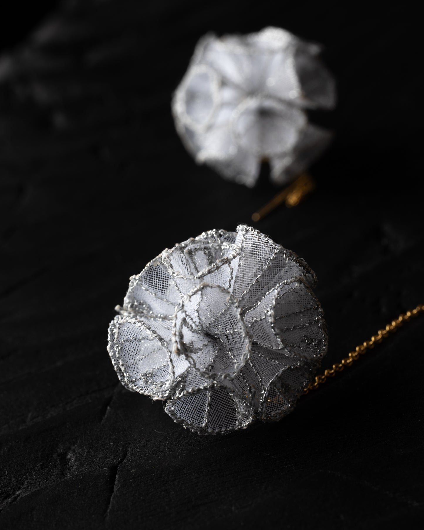 SCABIOSA pierce/earring Silver
