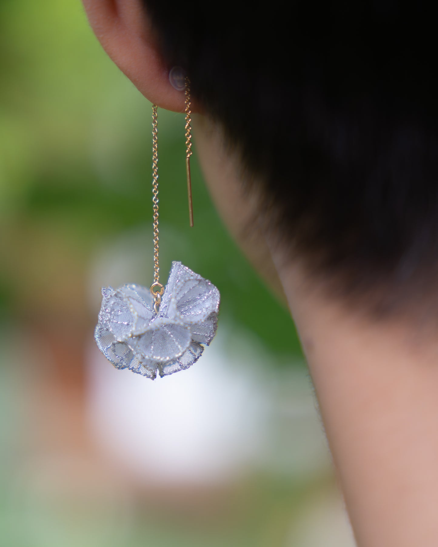 SCABIOSA pierce/earring Silver