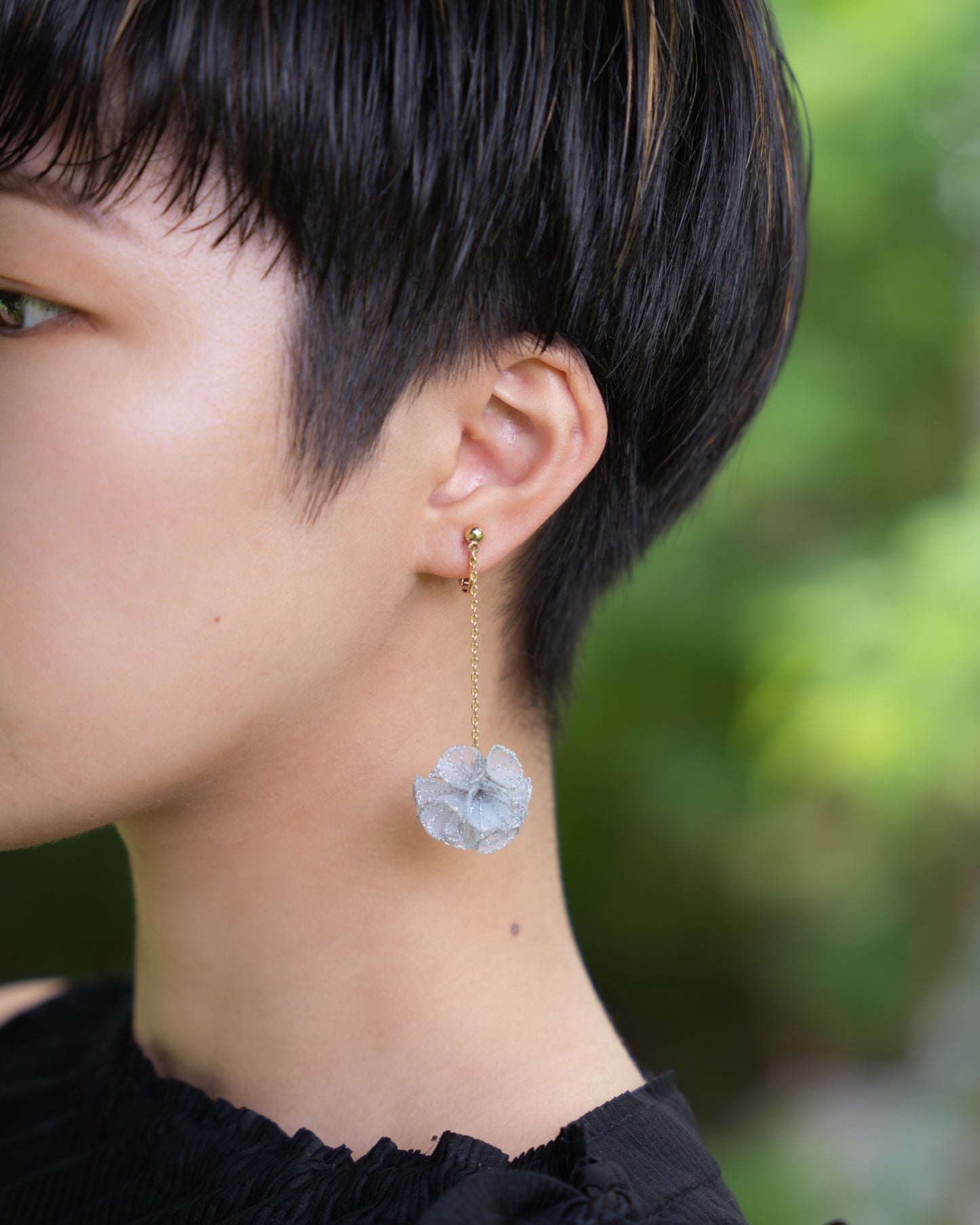 SCABIOSA pierce/earring Silver