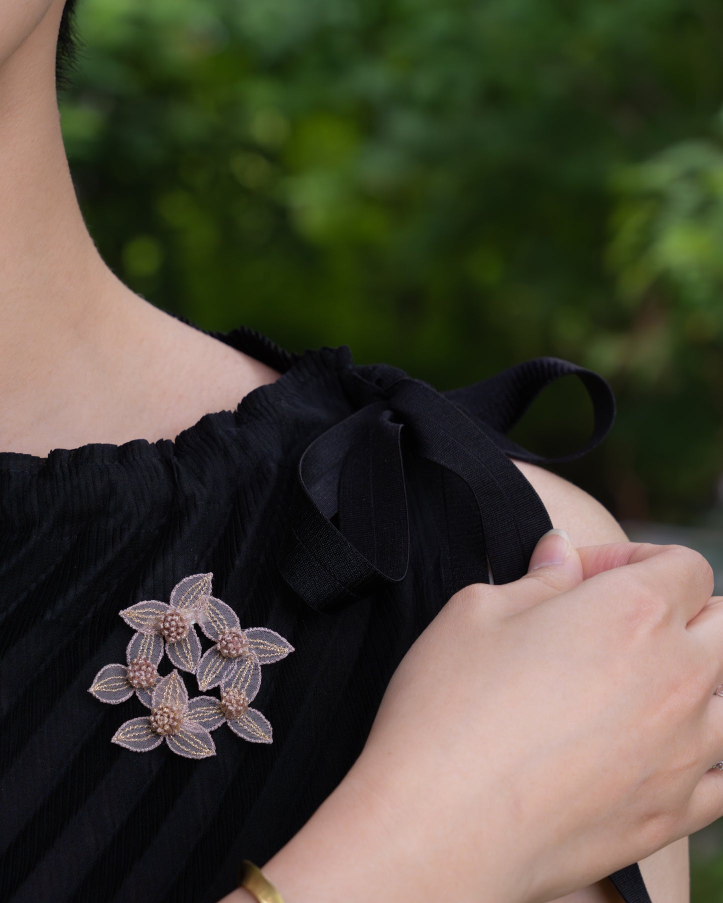 TSUYUKUSA BOUQUET brooch Pink