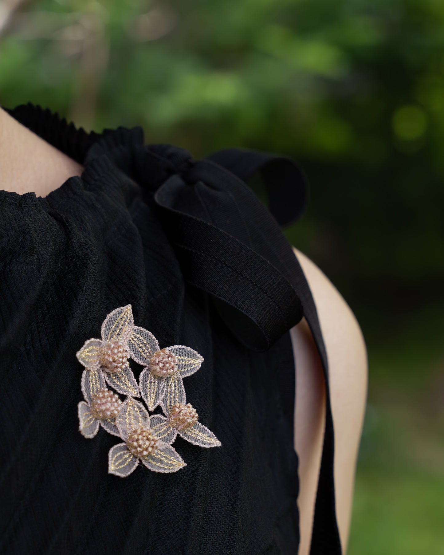 TSUYUKUSA BOUQUET brooch Pink