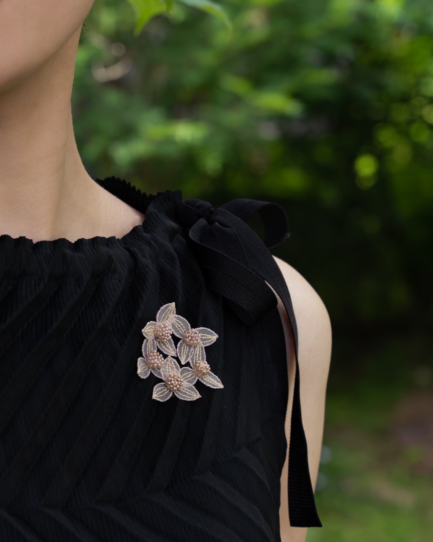 TSUYUKUSA BOUQUET brooch Pink