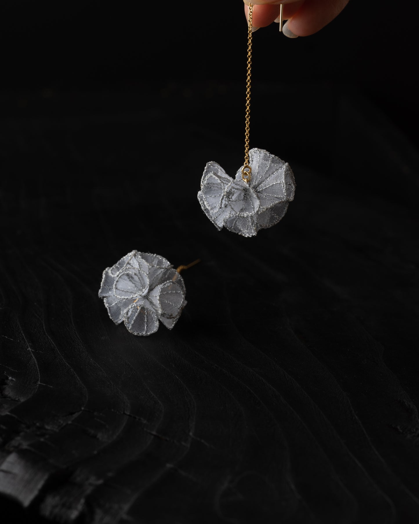 SCABIOSA pierce/earring Silver