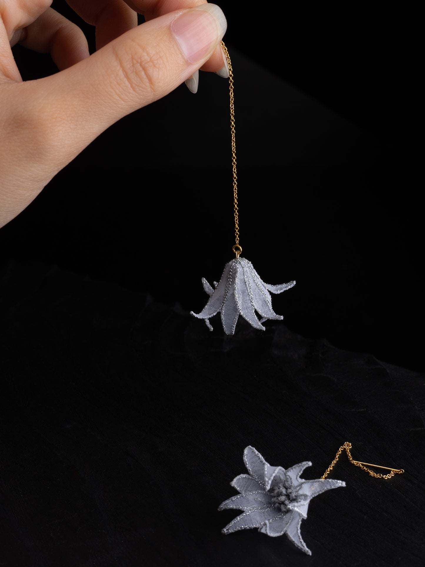 FLANNEL pierce/earring Silver