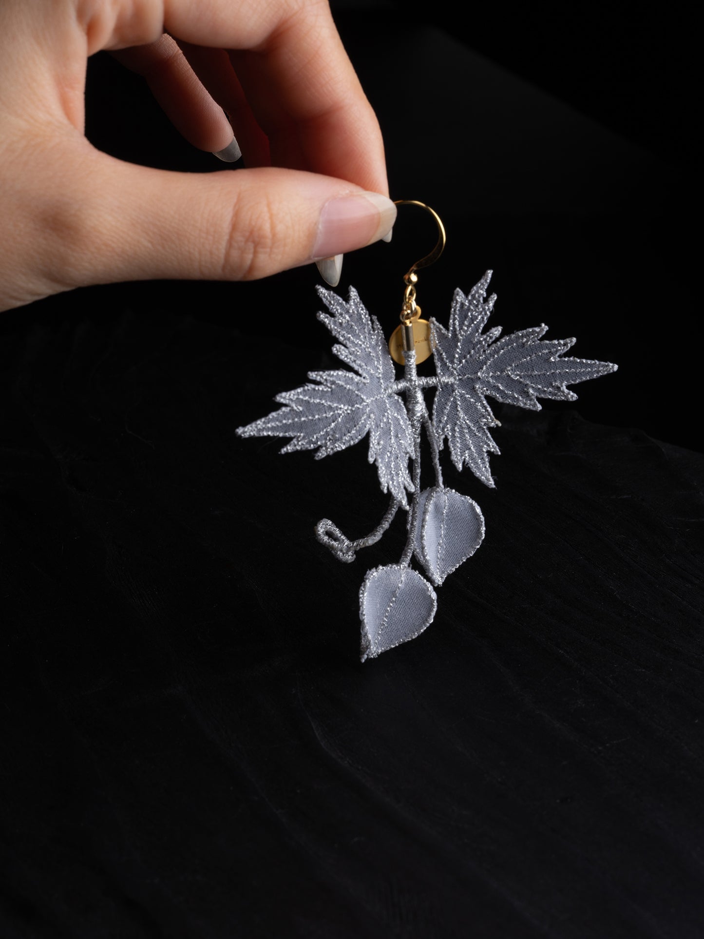 FU-SEN KAZURA pierce/earring Silver