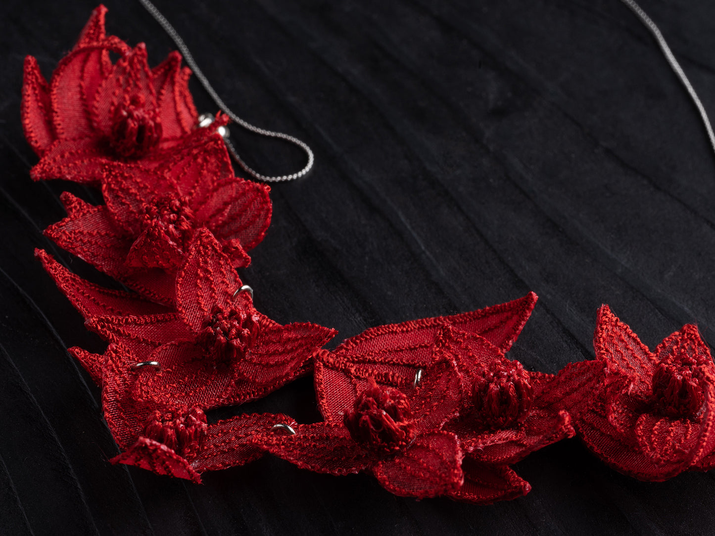 TSUYUKUSA necklace Red