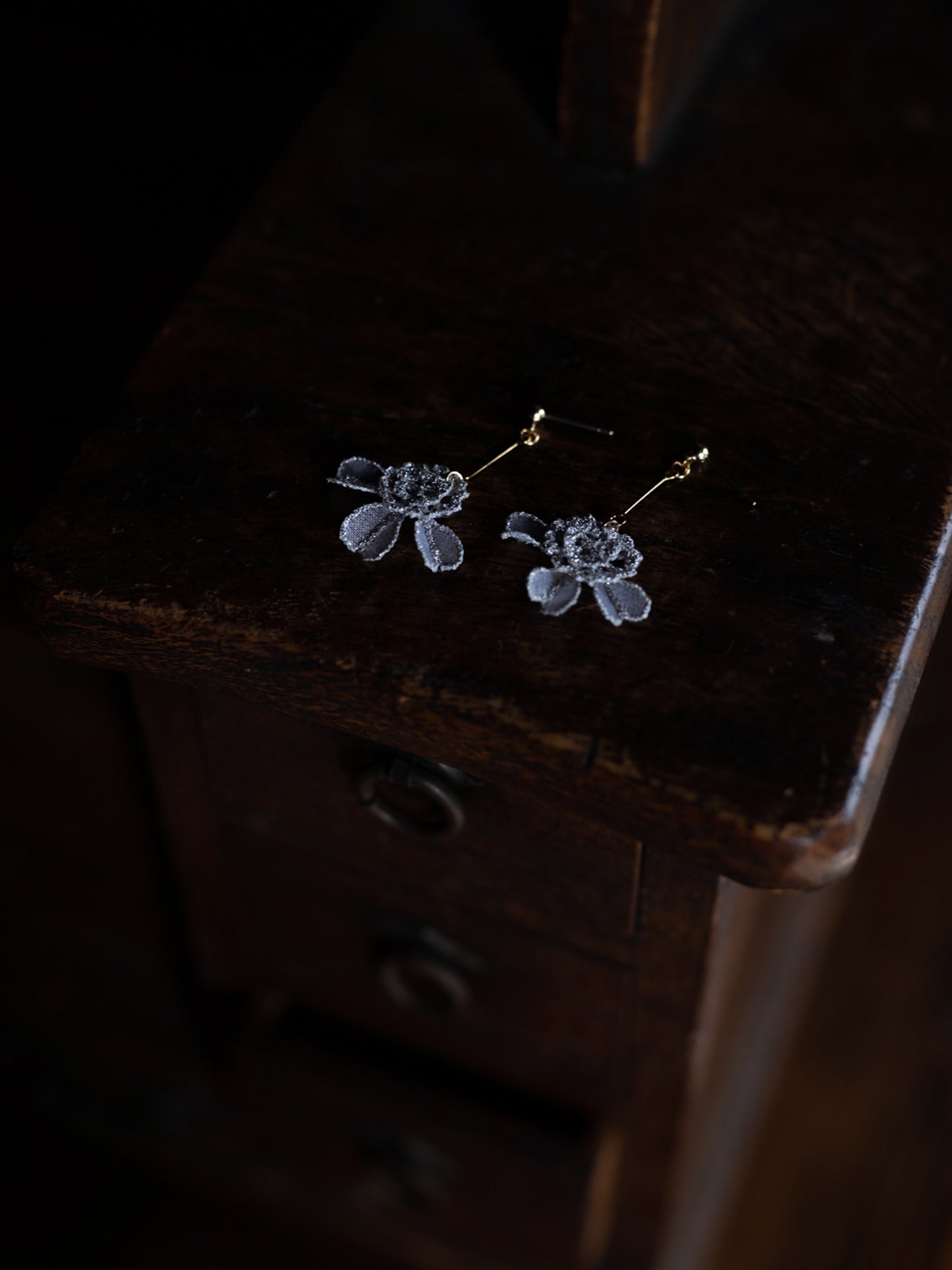 WHITE LACE pierce/earring
