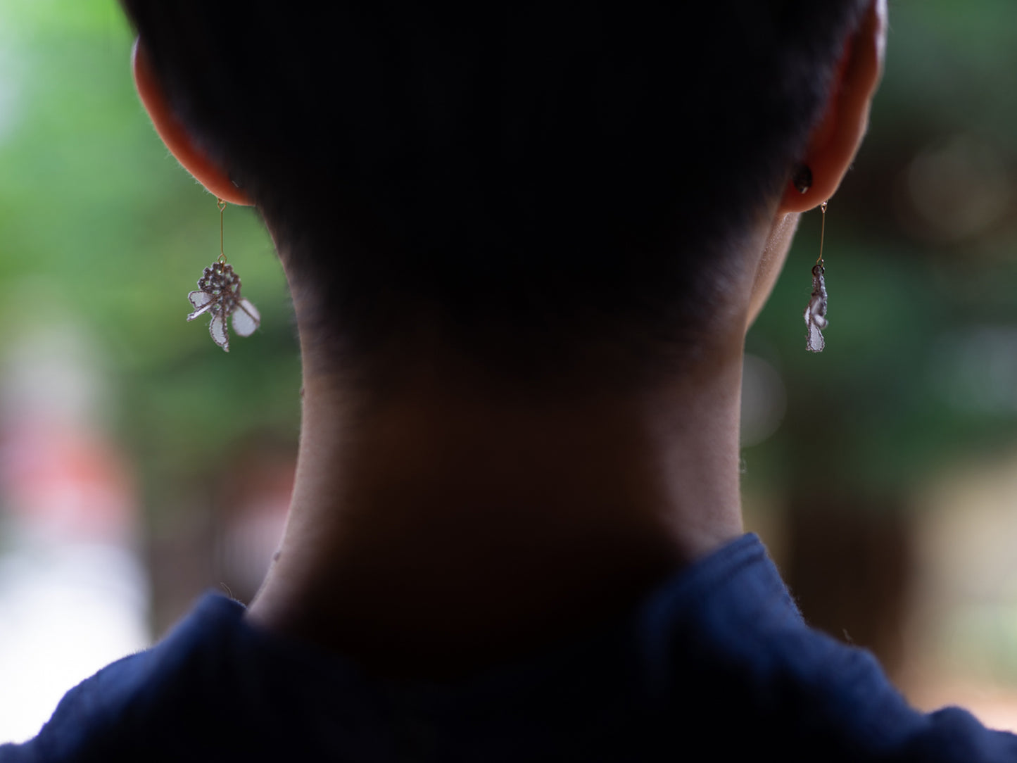 WHITE LACE pierce/earring