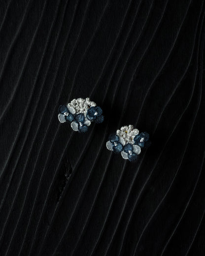 YAMAAJISAI pierce/earring Navy