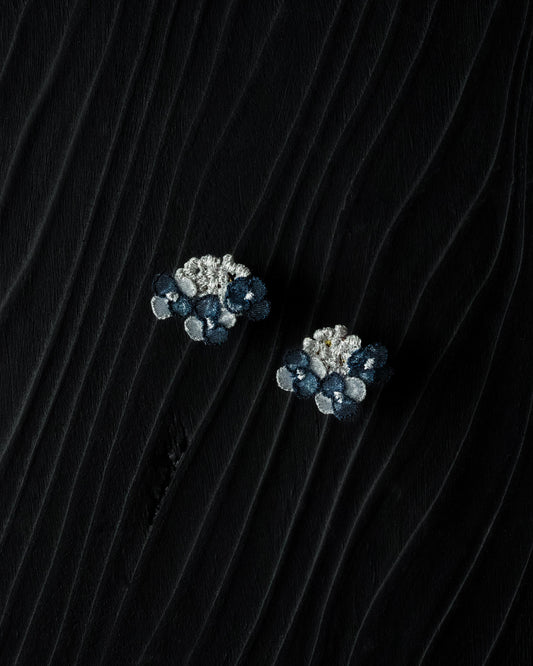 YAMAAJISAI pierce/earring Navy