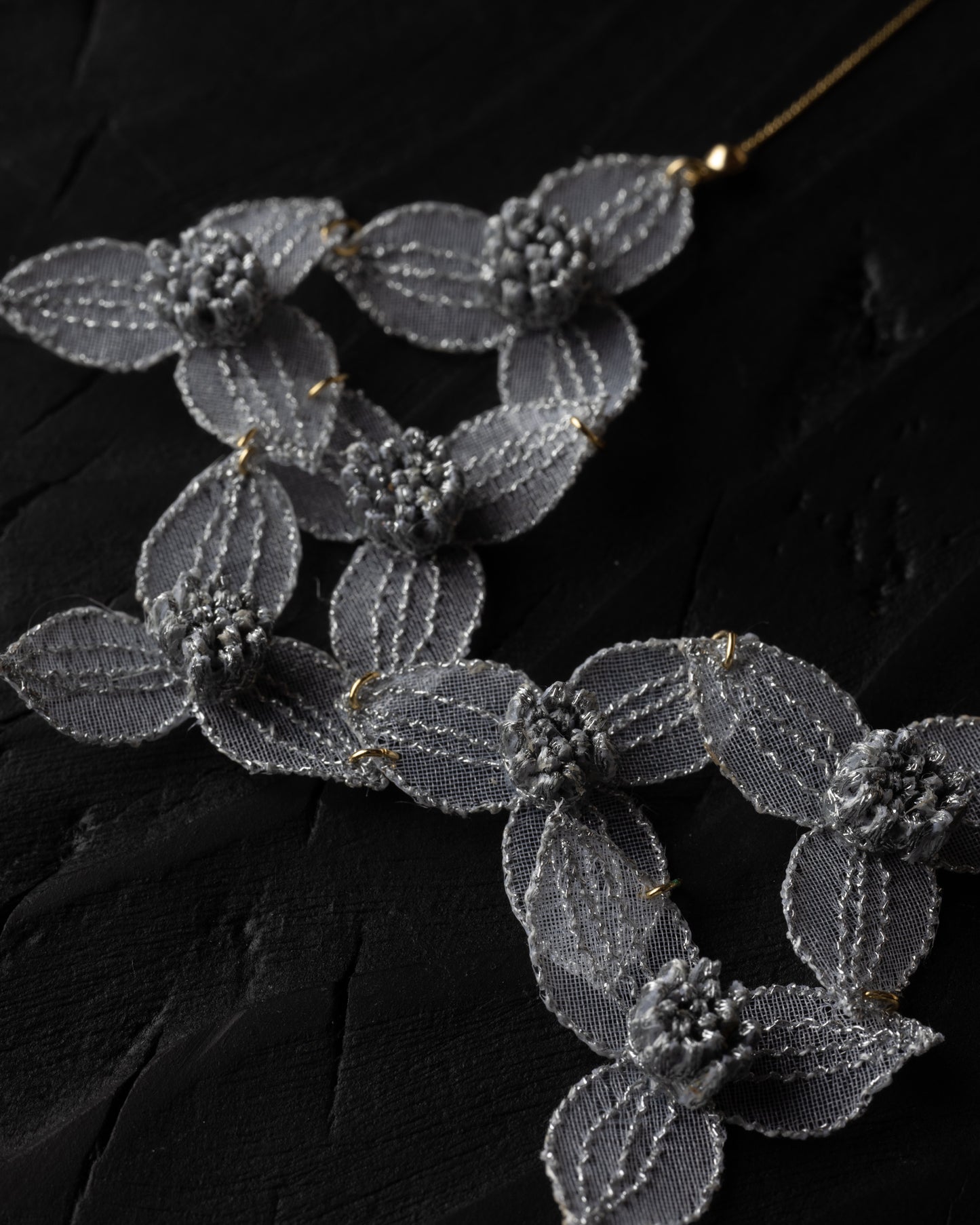 TSUYUKUSA COLLAR necklace Silver