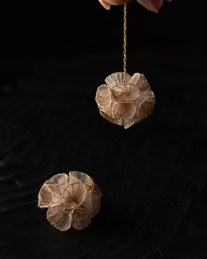 SCABIOSA MINI pierce/earring Pink