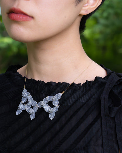 TSUYUKUSA COLLAR necklace Silver