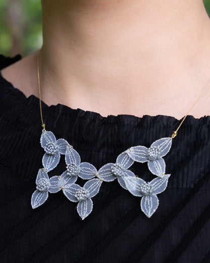 TSUYUKUSA COLLAR necklace Silver