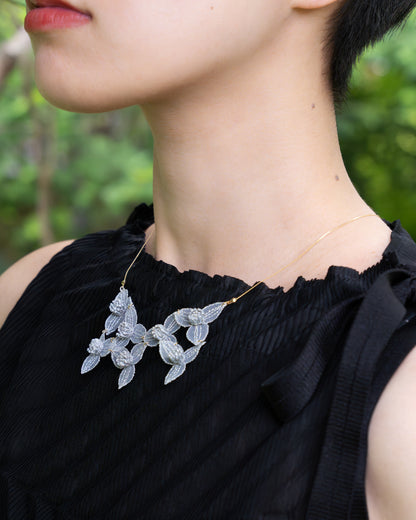 TSUYUKUSA COLLAR necklace Silver