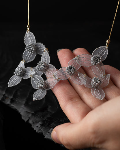 TSUYUKUSA COLLAR necklace Silver