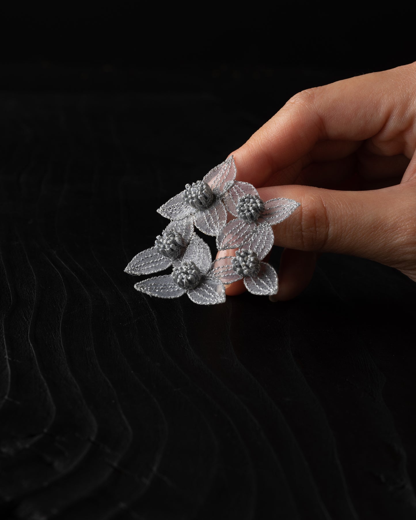 TSUYUKUSA BOUQUET brooch Silver