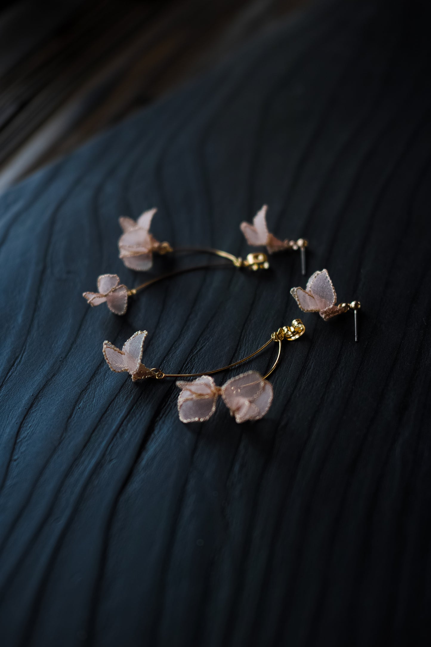 TSURUFUJIBAKAMA pierce/earring Pink