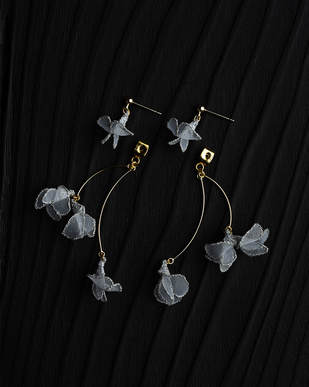 TSURUFUJIBAKAMA pierce/earring Silver