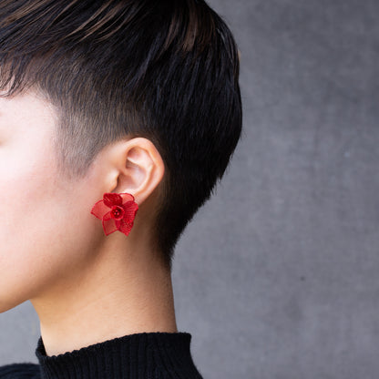 SUISEN pierce/earring Red