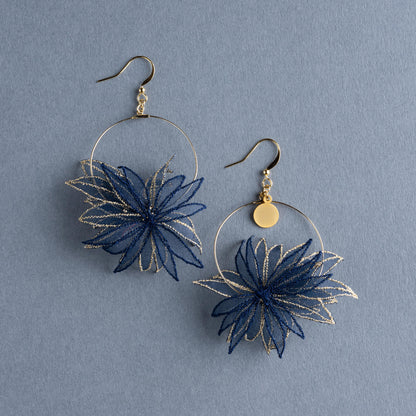 DANDELION pierce/earring Navy