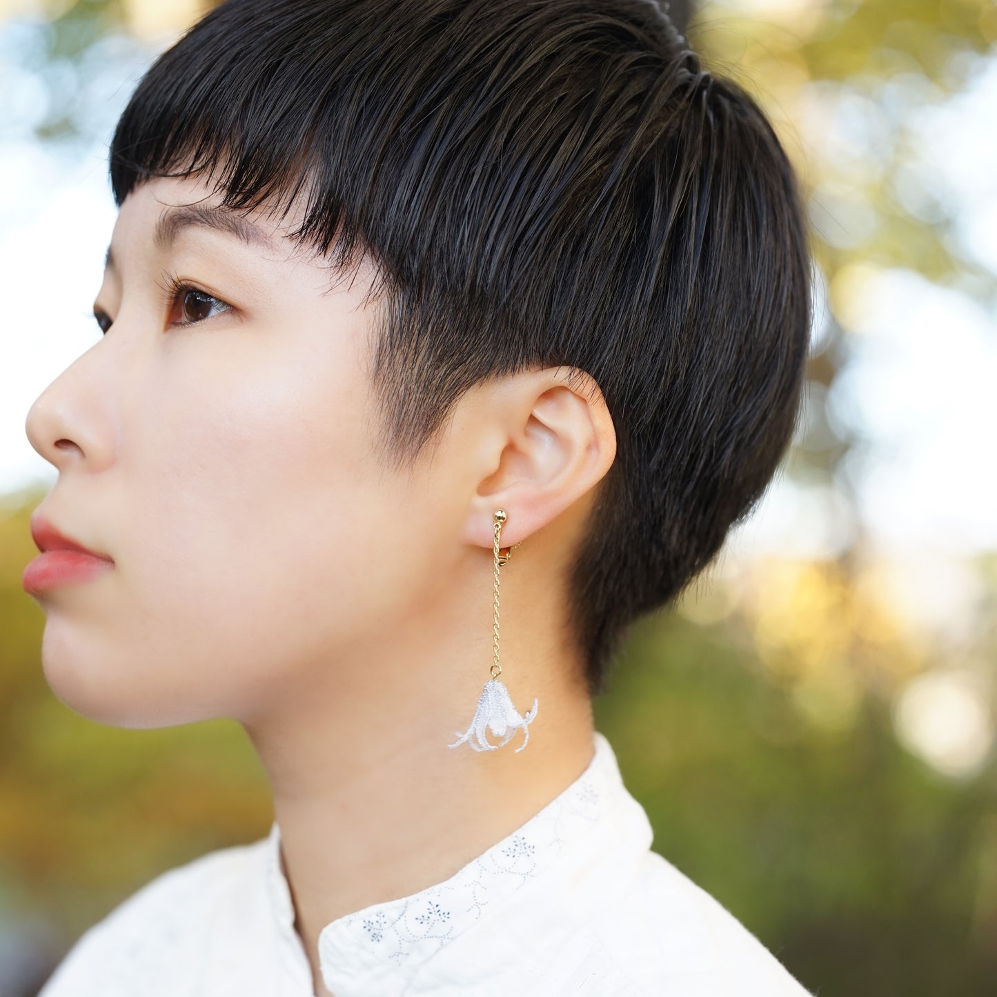 FLANNEL pierce/earring Silver