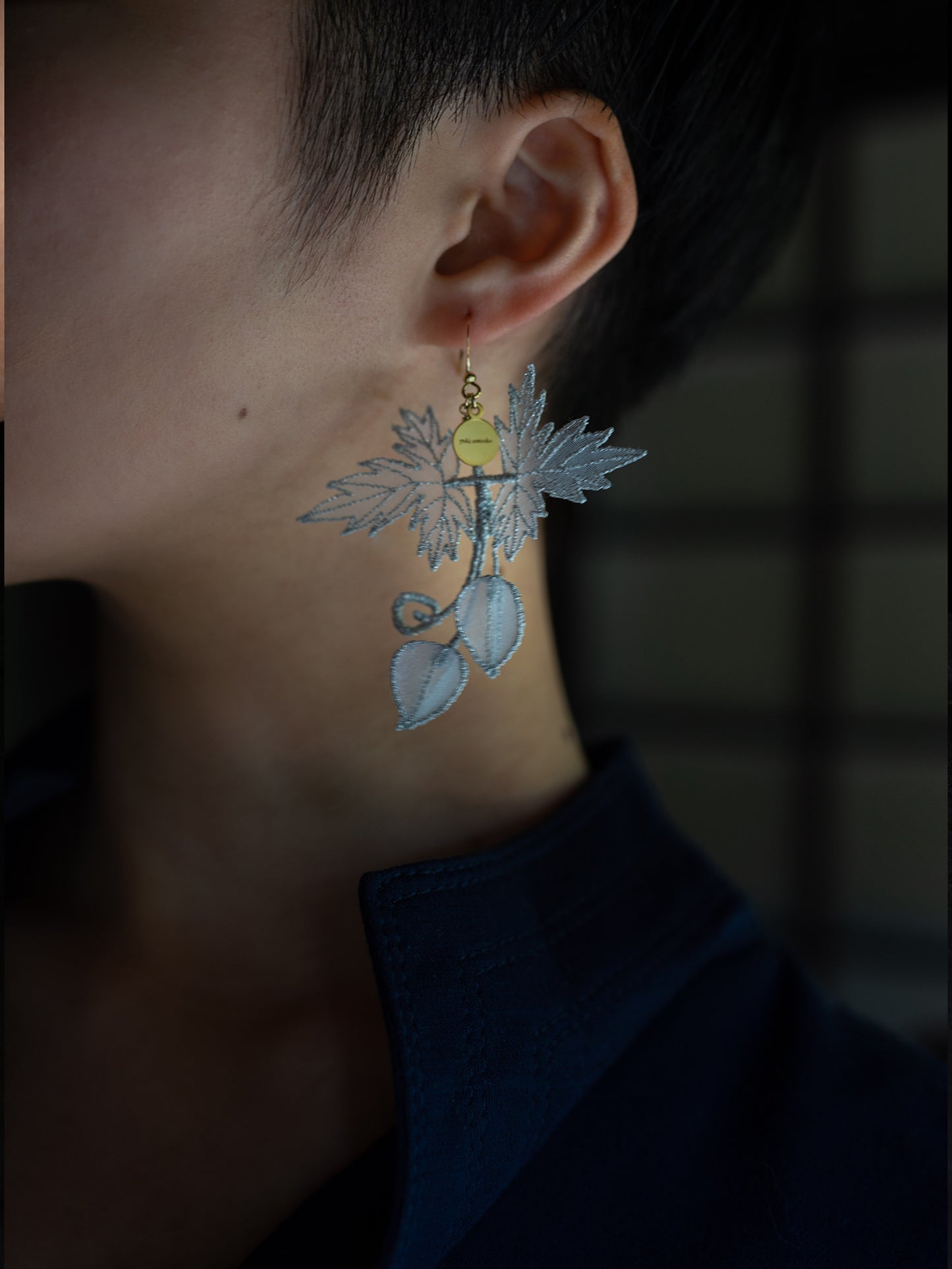 FU-SEN KAZURA pierce/earring Silver
