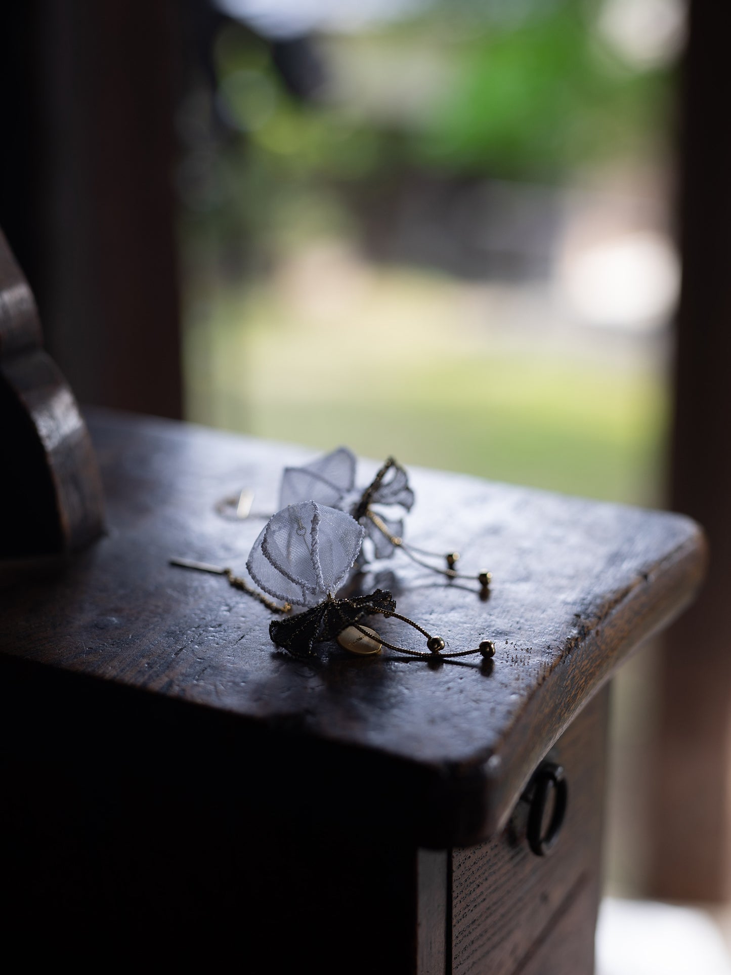 GREEN BELL pierce/earring