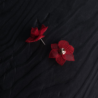 SUISEN pierce/earring Red